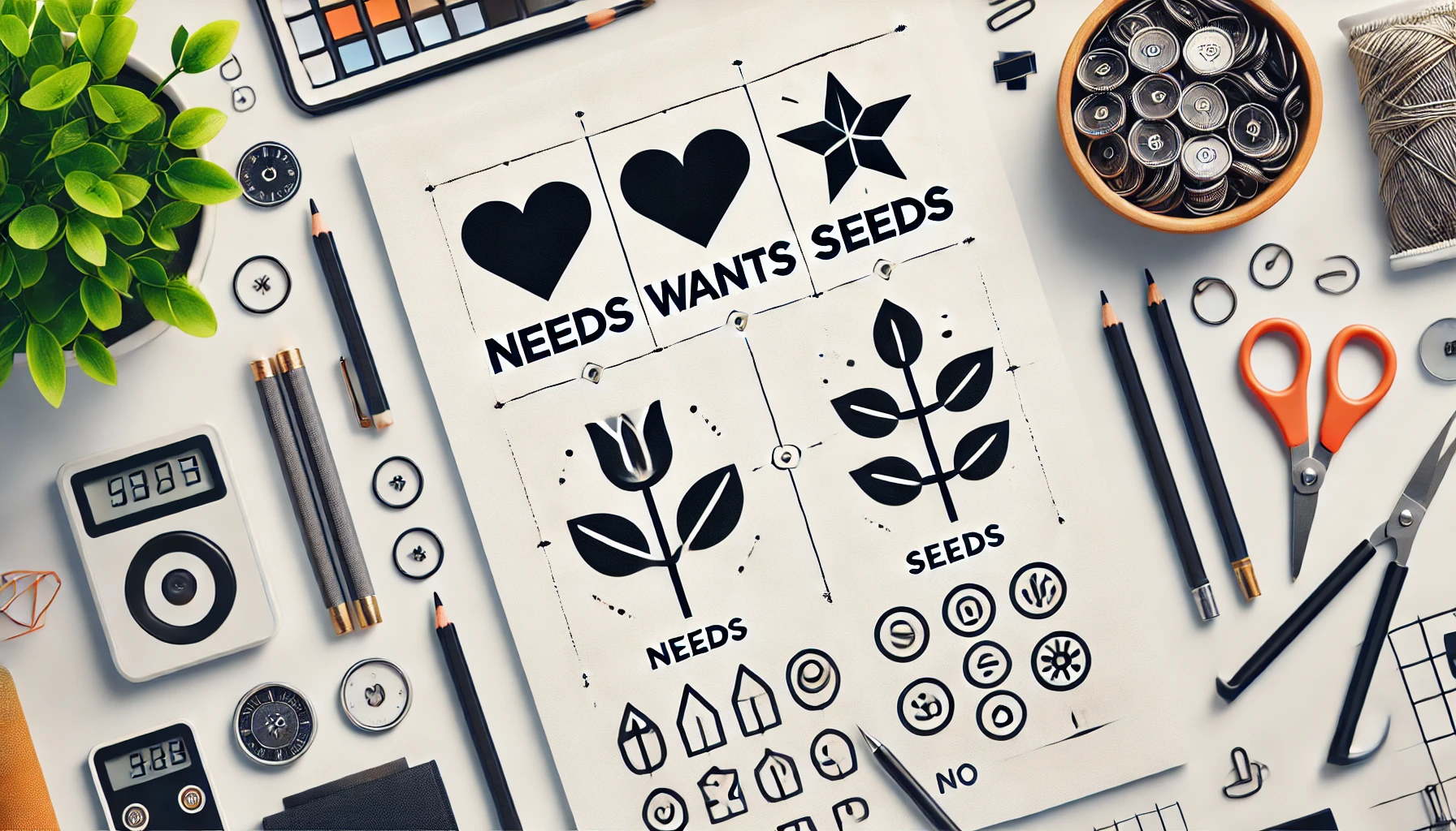 NEEDS、WANTS、SEEDS