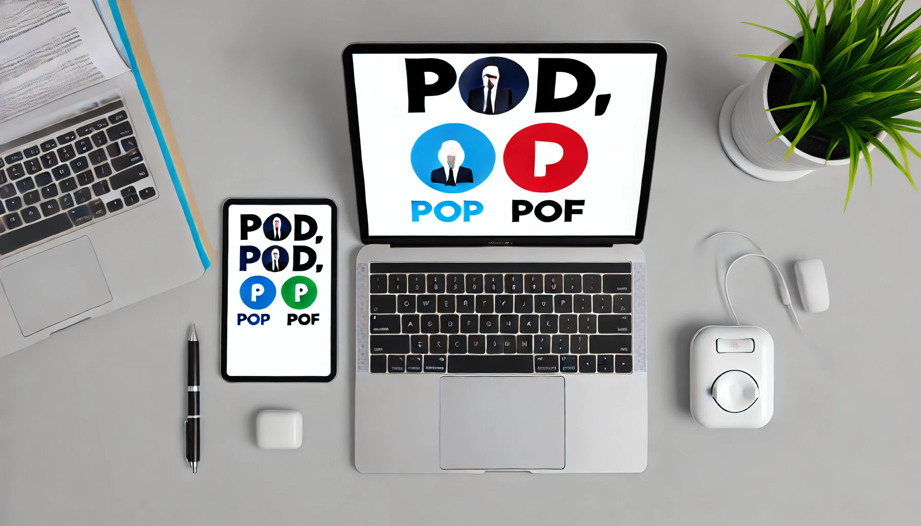 POD、POP、POF