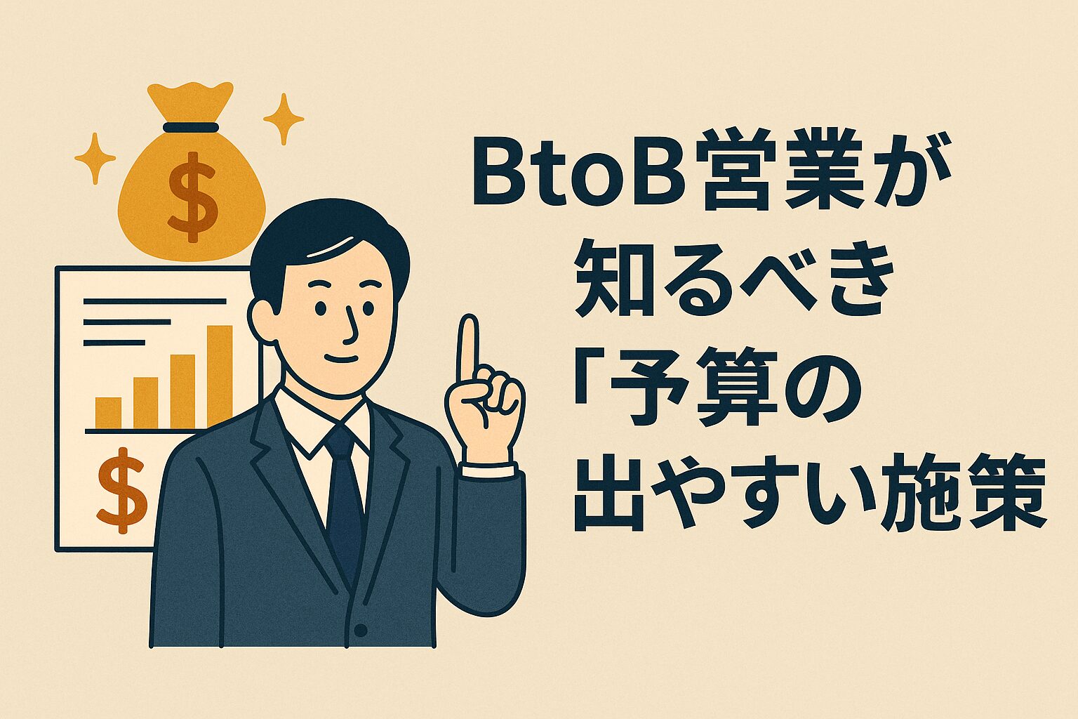 BtoB営業が知るべき「予算の出やすい施策」