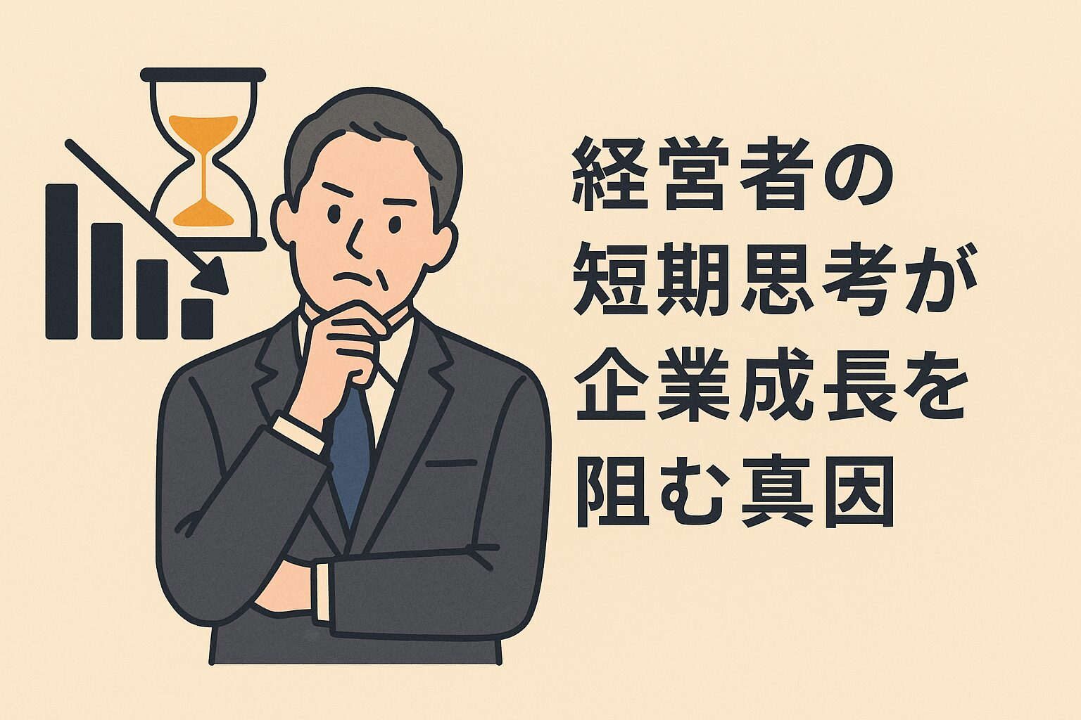 経営者の短期思考が企業成長を阻む真因：顧客課題解決で築く持続的成長戦略