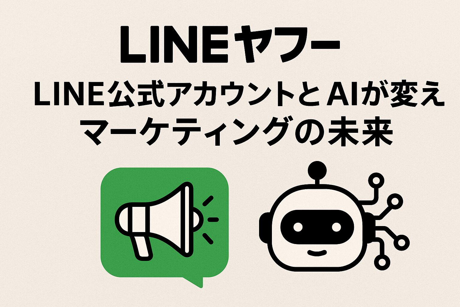 売上1.9兆円企業LINEヤフーが明かす、LINE公式アカウントとAIが変えるマーケティングの未来