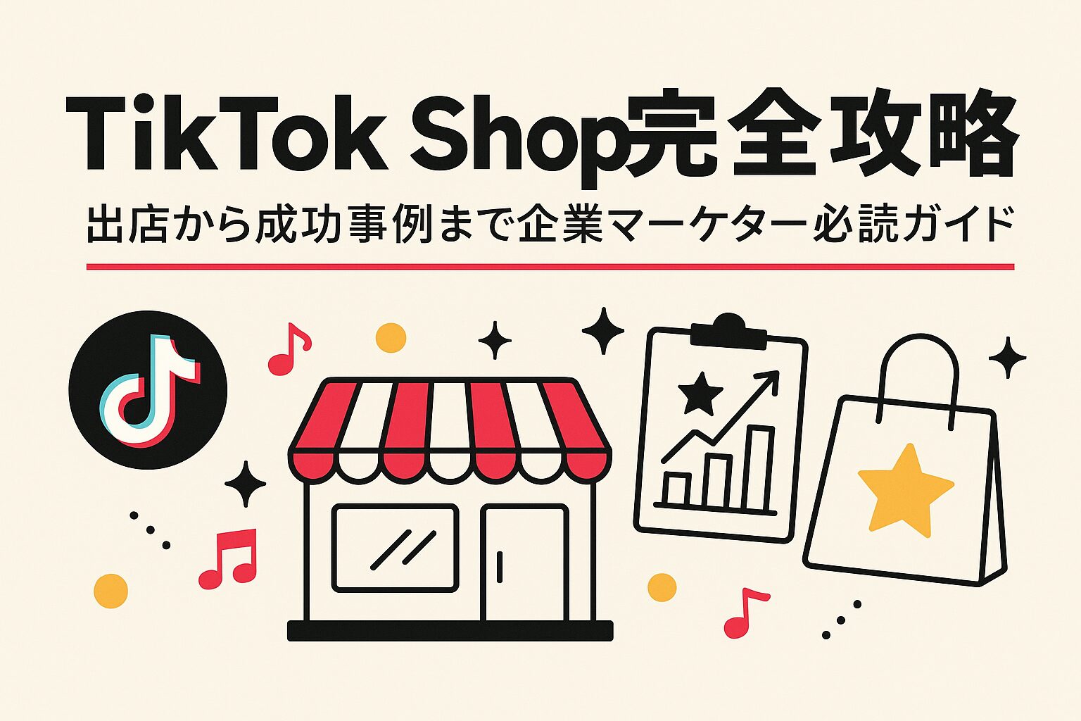 TikTok Shop完全攻略｜出店から成功事例まで企業マーケター必読ガイド