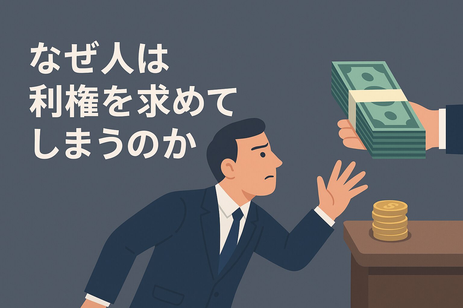 なぜ人は利権を求めてしまうのか？